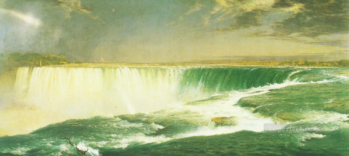 Niagara Falls scenery Hudson River Frederic Edwin Church Oil Paintings